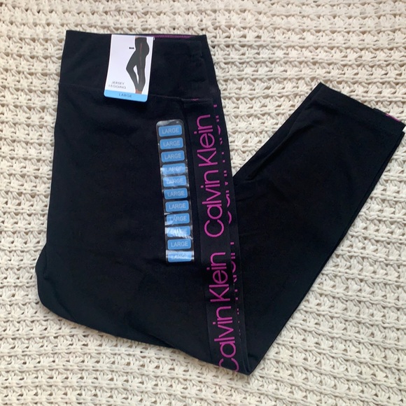 Calvin Klein Pants - CALVIN KLEIN WOMENS JERSEY LEGGING SIZE LARGE